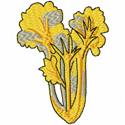 Lettuce Embroidery Design 1 Lettuce Embroidery Design 1